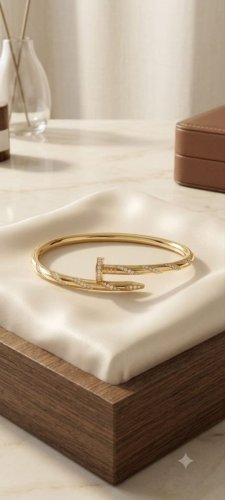 Pulsera Clavo Dorado