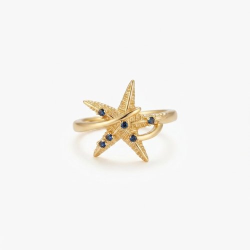 Anillo estrella de mar 