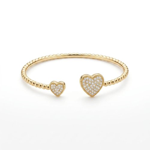 Pulsera 2 corazónes