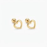 Aretes Corazon
