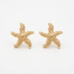 Aretes estrella de mar 
