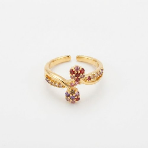 Anillo 2 flores 