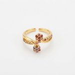 Anillo 2 flores 
