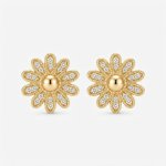 Aretes girasol 
