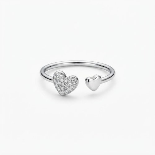 Anillo Corazones 